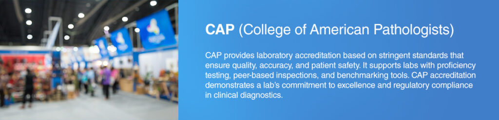 CAP regulatory standard compliance is a key feature of a quality laboratory information system