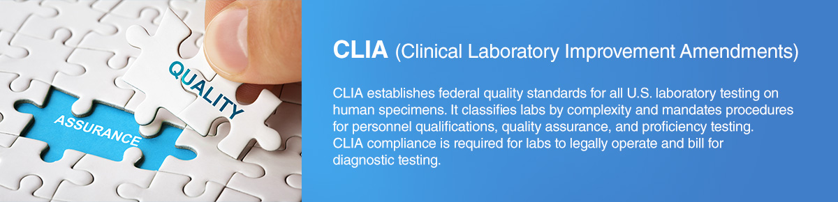all reputable hematopathology laboratory information software providers create software that conforms to CLIA standards